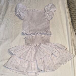 Cecil and Lou Ruffled Two-Piece Outfit